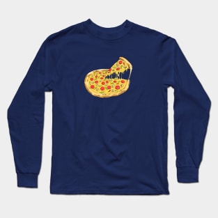 melted pizza Long Sleeve T-Shirt